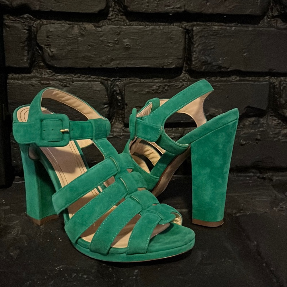 Cole Haan suede heels